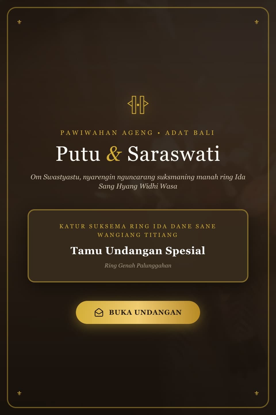 Balinese Royal Heritage